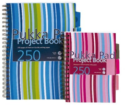 Pukka Pad Project Book A4 250 oldalas vonalas spirálfüzet