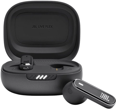 JBL - LIVE FLEX TWS BLUETOOTH FÜLHALLGATÓ - Fekete - LIVEFLEXBLK