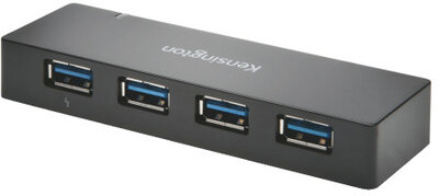 Kensington USB 3.0 4-portos elosztó töltéssel - K39122EU