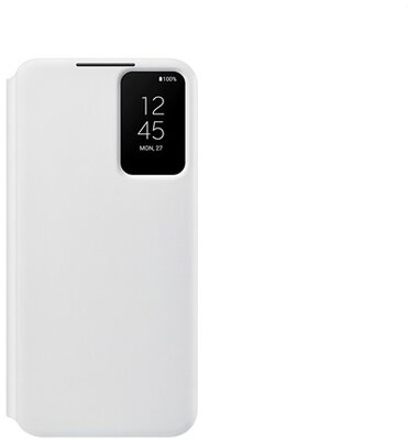 Samsung EF-ZS906CWEGEE Galaxy S22 Plus smart clear view cover fehér védőtok