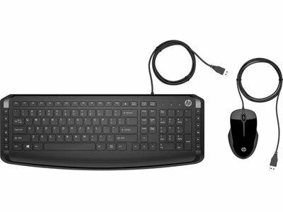 HP Pavilion 200 Keyboard and Mouse Combo Black (US LAYOUT - 9DF28AA#ABB