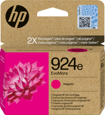 HP 4K0U8NE Tintapatron Magenta 800 oldal kapacitás No.924e EvoMore