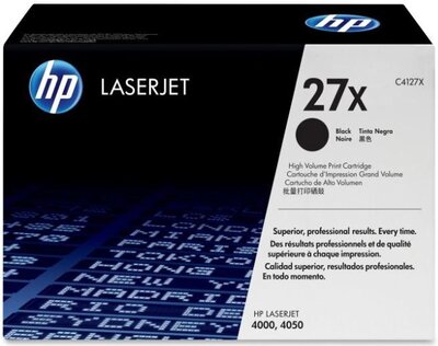 HP C4127X NO.27X FEKETE (10K) EREDETI TONER (C4127X)