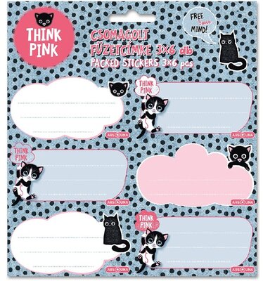 Ars Una Think-Pink 23 (5285) 3x6db füzetcímke