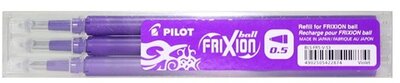 Pilot Frixion 0,5mm 3db-os lila rollertoll betét