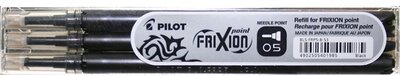 Pilot Frixion Point 0,5mm 3db-os fekete rollertoll betét