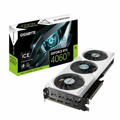 Gigabyte RTX4060TI - EAGLE OC ICE 8G - GV-N406TEAGLEOC ICE-8GD