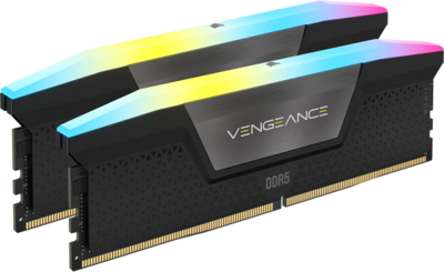 DDR5 CORSAIR VENGEANCE RGB 6400MHz 32GB - CMH32GX5M2B6400C36 (KIT 2DB)