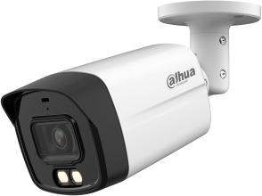 Dahua Analóg csőkamera - HAC-HFW1500TLM-IL-A (Dual Light, 5MP, kültéri, 2,8mm, IR40m+LED40m, ICR, IP67, audio, mikrofon)