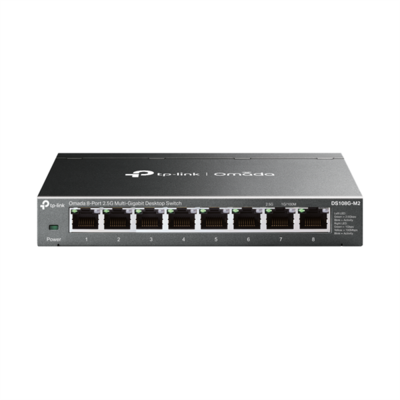 TP-LINK - DS108G-M2 Omada 8-Port 2.5G Multi-Gigabit Unmanaged Desktop Switch