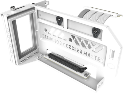 COOLER MASTER Vertikális Videokártya Tartó készlet, fehér