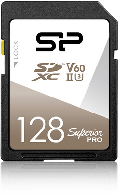 SILICON POWER - Superior Pro SDXC V60 memóriakártya 128GB - SP128GBSDXJV6V10