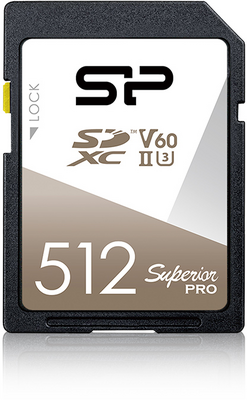 SILICON POWER - Superior Pro SDXC V60 memóriakártya 512GB - SP512GBSDXJV6V10