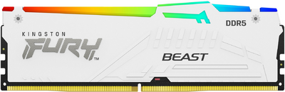 DDR5 Kingston FURY BEAST RGB 5200MHz (INTEL XMP) 16GB - KF552C40BWA-16