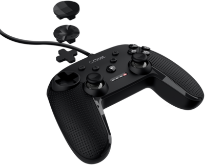 Trust Gamepad - GXT 541 Muta (Playstation design; fekete; PC kompatibilis.) - 24789