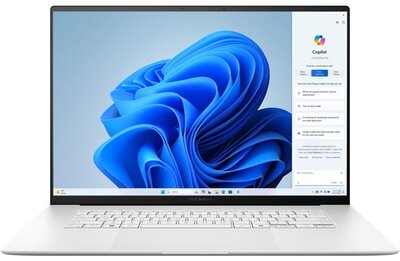 ASUS ZenBook UM5606WA-RK260W 16"3K/AMD Ryzen AI 9 HX 370/32GB/2TB/Int.VGA/Win11/fehér laptop