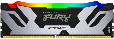 DDR5 Kingston FURY RENEGADE RGB 7200MHz (INTEL XMP) 16GB - KF572C38RSA-16