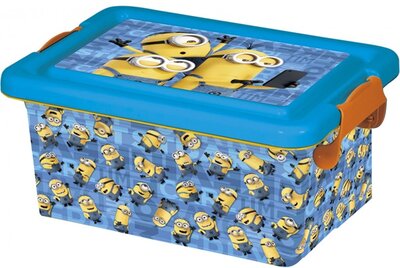 IRIS MINIONS Disney 3,7l műanyag tárolódoboz