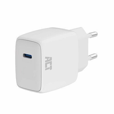 ACT - AC2135 USB-C Charger 35W with Power Delivery PPS and GaNFast White