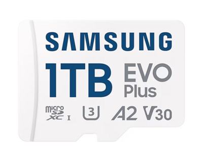 SAMSUNG - EVO PLUS MICROSDXC 1TB + ADAPTER - MB-MC1T0SA/EU