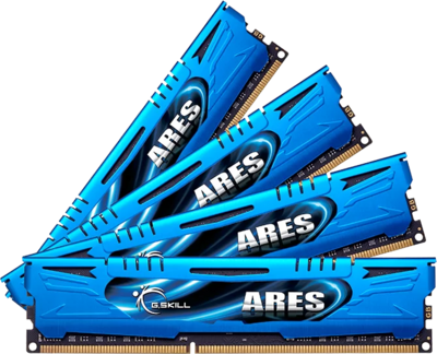 DDR3 G.SKILL Ares 2400MHz 32GB - F3-2400C11Q-32GAB (KIT 4DB)