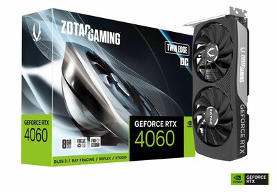 Zotac RTX4060 - 8GB Twin Edge OC - ZT-D40600H-10M