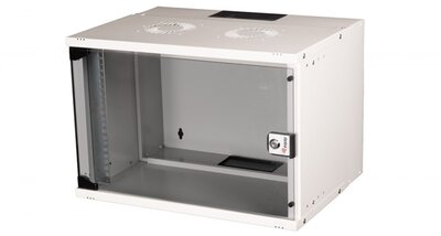 Equip Fali Rackszekrény - EWM-07-5440-G (19", 7U, 540x400mm, lapra szerelt, szürke)