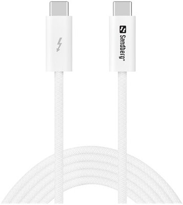 Sandberg - Kábel - USB-C>C USB4 240W+40Gbps, 2M - 136-57