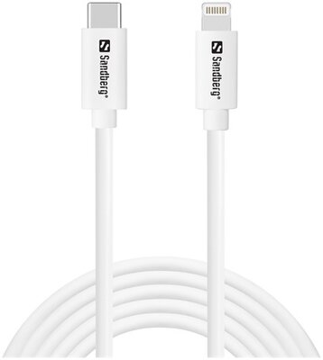 Sandberg - Kábel - USB-C PD to Lightning MFI, 2M - 136-59