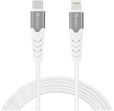 Sandberg - Kábel - USB-C PD to Lightning MFI 2M PRO - 136-48