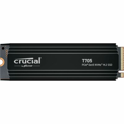 Crucial - T705 PCIe Gen5 NVMe M.2 SSD (with heatsink) 1TB - CT1000T705SSD5