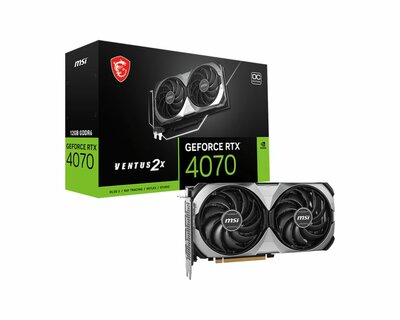 MSI RTX4070 - VENTUS 2X E1 12G OC