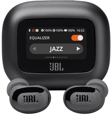 JBL - Live Buds 3 Vezeték nélküli füllhallgató - Fekete - JBLLIVEBUDS3BLK