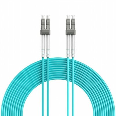 Gembird OM4 Fibre Optic Patch Cable 0,5m Blue - CFO-MDOM4-LC/LC-0.5M