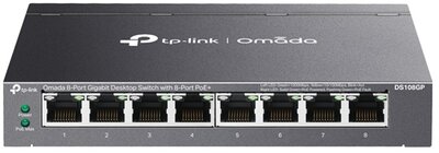 TP-LINK - DS108GP Switch 8x1000Mbps(8xPOE+)