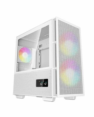 DeepCool - CH360 DIGITAL WH számítógépház - Fehér