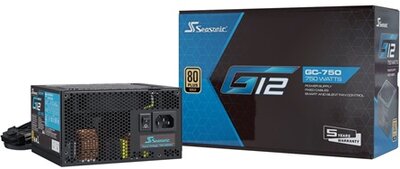 Seasonic - G12 GC ATX gaming tápegység 750W 80+ Gold BOX - G12-GC-750