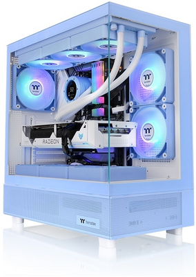 Thermaltake - View 270 TG ARGB - Hydrangea Blue számítógépház - CA-1Y7-00MFWN-00