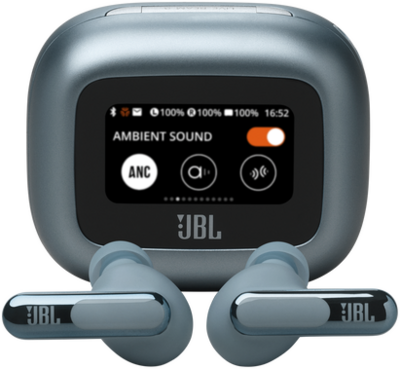 JBL - Live Beam 3 True Wireless Bluetooth zajszűrős kék fülhallgató - JBLLIVEBEAM3BLU