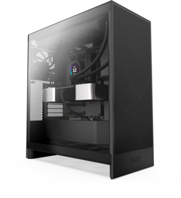 NZXT - H7 Flow (2024) számítógépház - Fekete - CM-H72FB-01