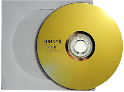 Maxell DVD-R 16x papírtokban 1db