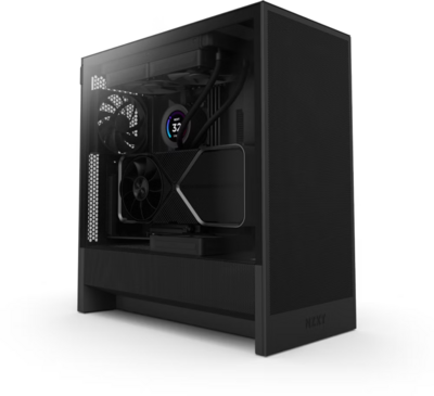 NZXT - H5 Flow (2024) számítógépház - Fekete - CC-H52FB-01