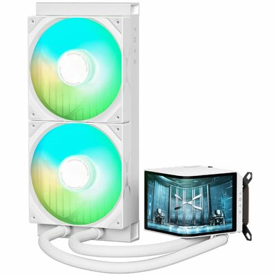 TRYX - PANORAMA ARGB 280mm AIO CPU VÍZHŰTÉS - FEHÉR - L-P280A-AS2M-G0W