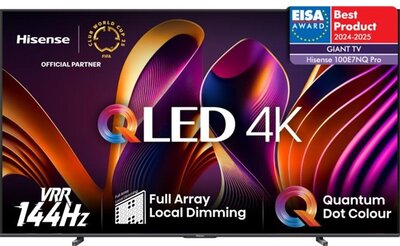 Hisense - 100" 100E7NQPRO 4K UHD Smart QLED TV