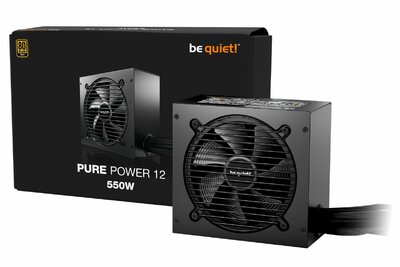 Be quiet! - Pure Power 12 550W 80+ Gold tápegység - BP001EU