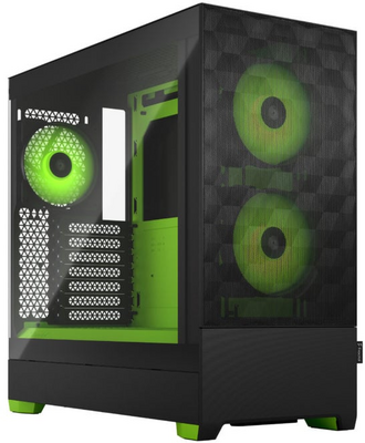 FRACTAL DESIGN - Pop Air - RGB Green Core - FD-C-POR1A-04