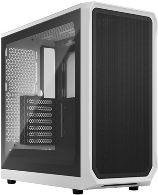 FRACTAL DESIGN - Focus 2 - White TG - FD-C-FOC2A-02