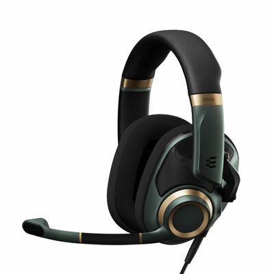 Sennheiser - EPOS H6PRO Wired Open Acoustic Gaming Headset - Zöld - 1000970