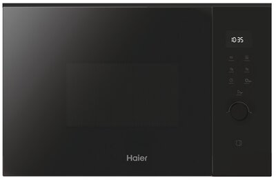 Haier H38FMWID627N fekete beépíthető mikrohullámú sütő