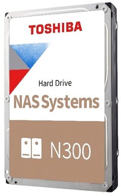 Toshiba Belső HDD 3.5" - N300 High-Reliability 4TB (Retail; NAS, RAID-, Multimédiás kiszolgálótárhely; 512MB / 7200RPM)